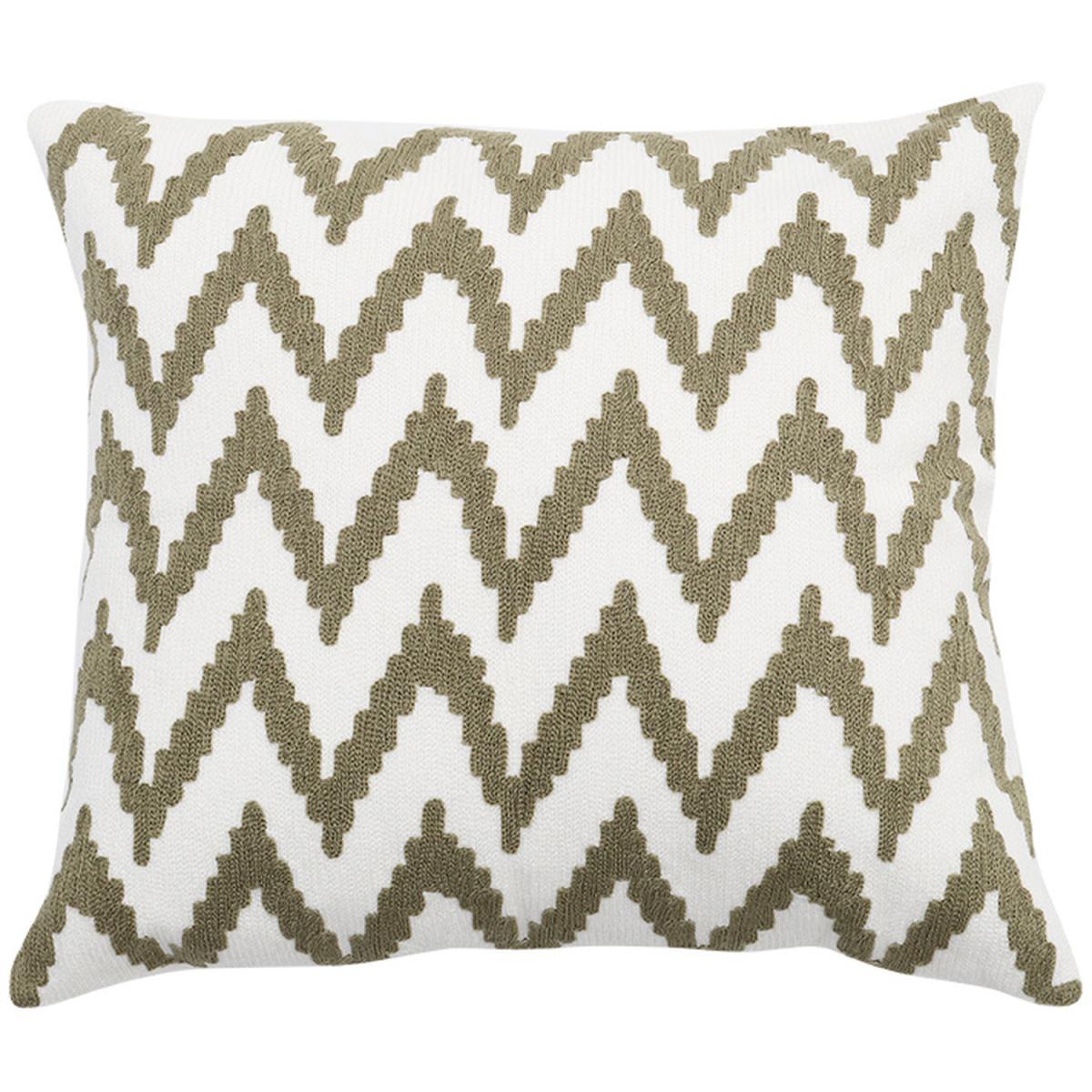 Embroidered Throw Pillow Cover - Black – image 16