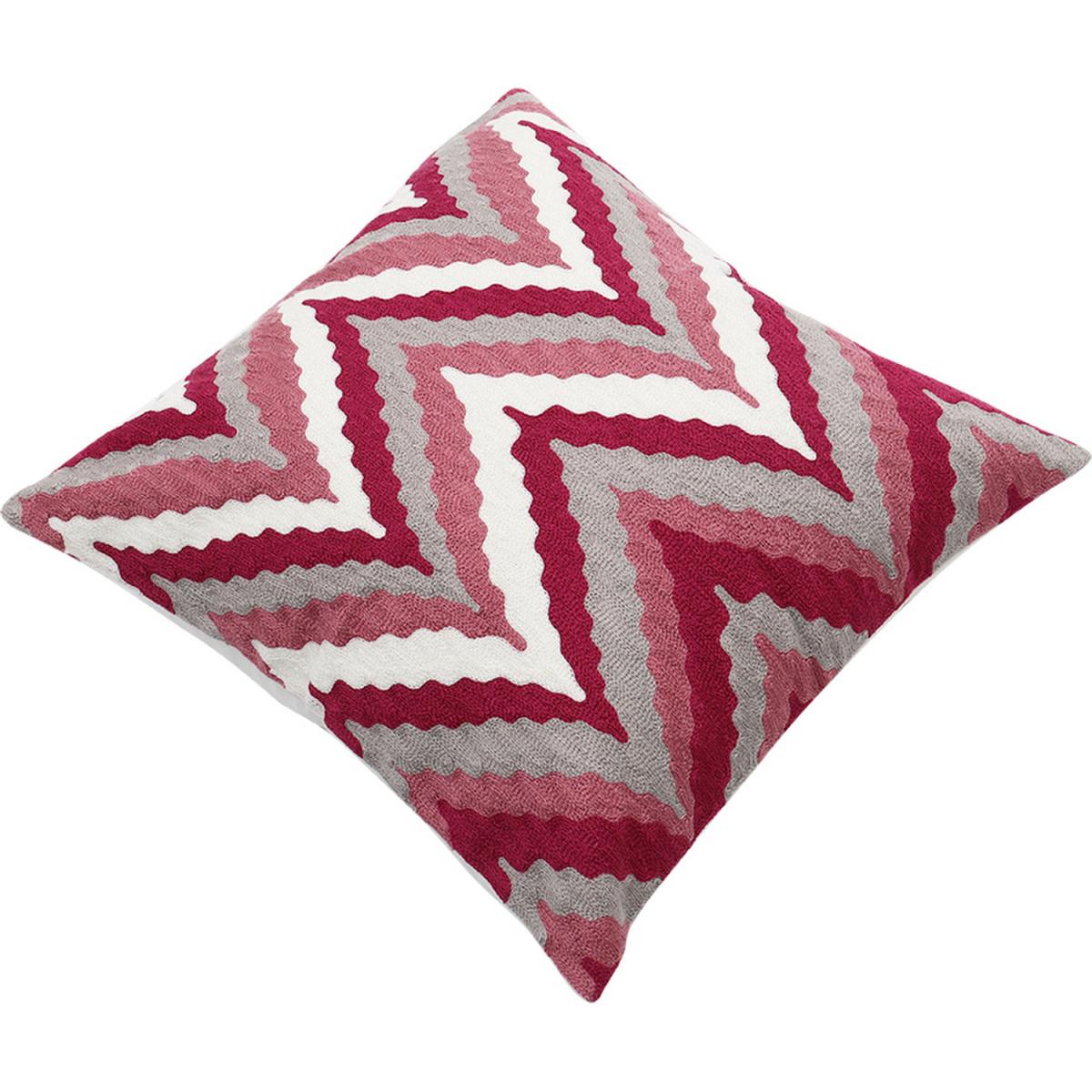 Embroidered Throw Pillow Cover - Black – image 18