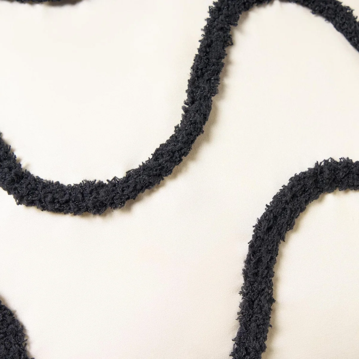 OHS Tufted Wave Cushion Covers - Monochrome / Machine washable at 40°C. Tumble dry friendly. Do not bleach or iron. – image 8