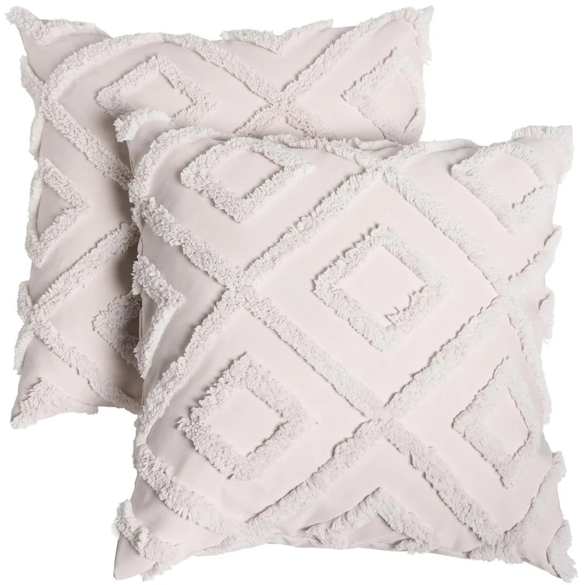 OHS Tufted Arches Textured Cushion Covers - Stone / 4 – image 3
