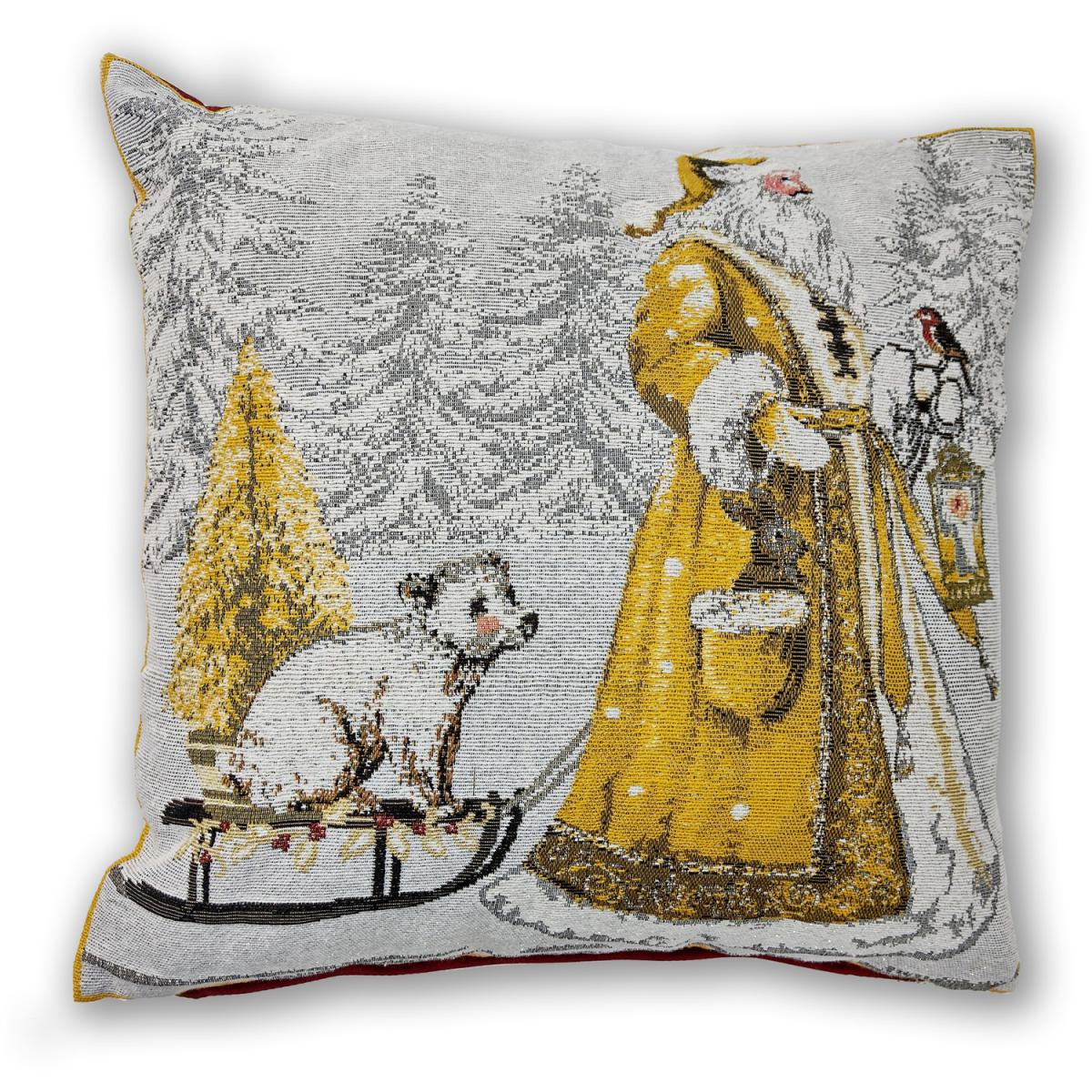 Twilight Santa Cushion Cover - Gold – image 2