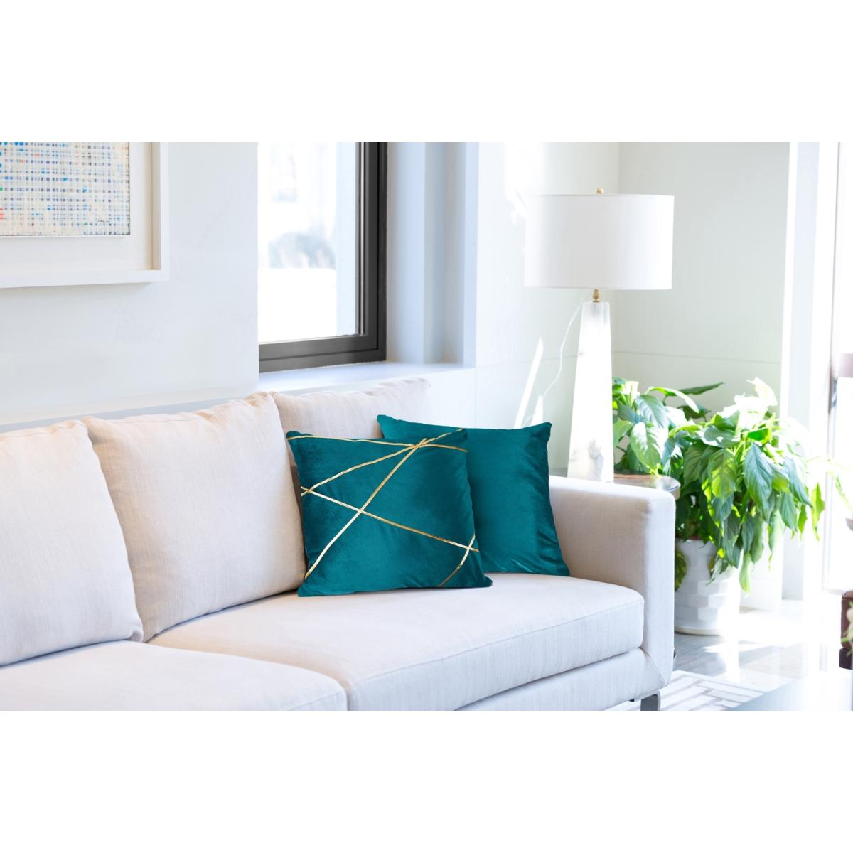 Vancouver Cushion Cover - Emerald – image 1