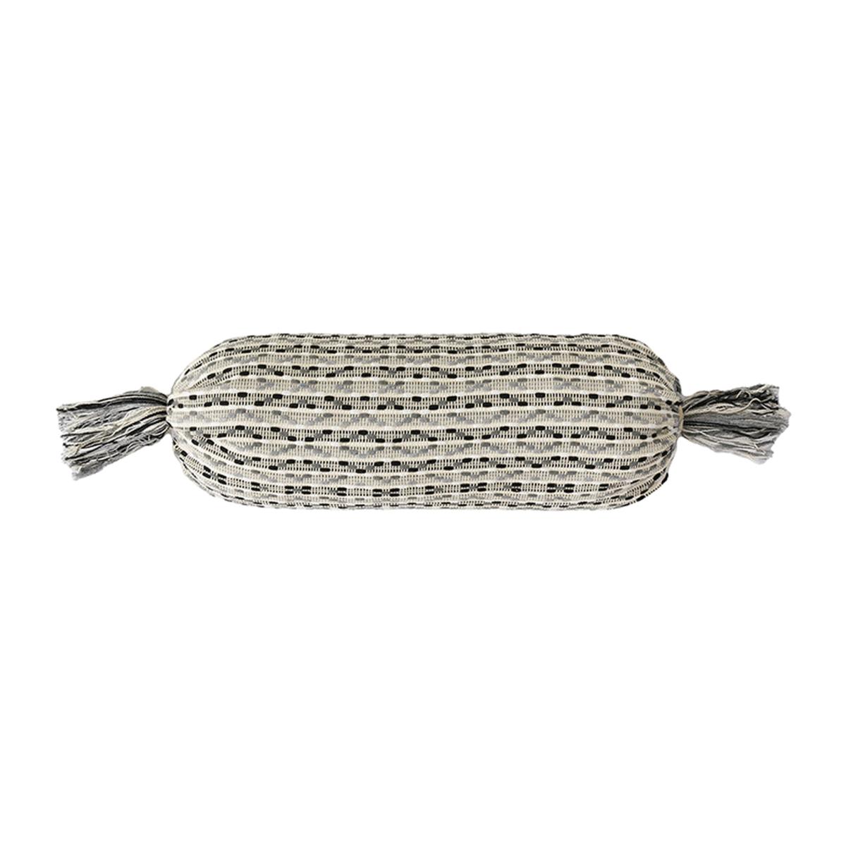 Dopamine Yarn-Dyed Cushion Cover - Grey / 60cm / Non refundable