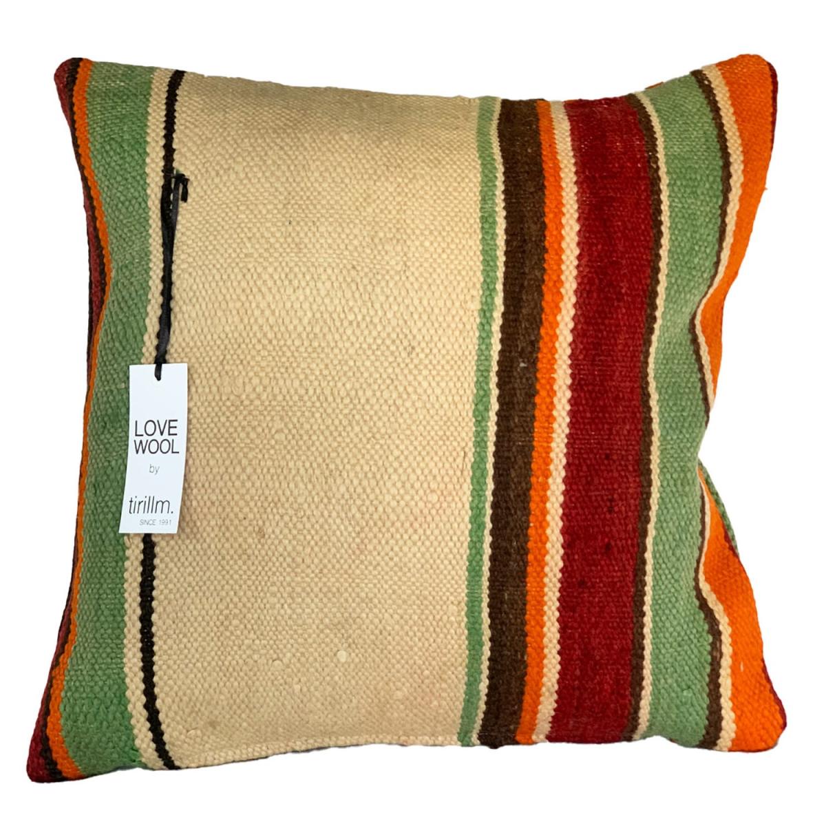 Sebu Vintage Striped Cushion Cover One Size Tirillm – image 2