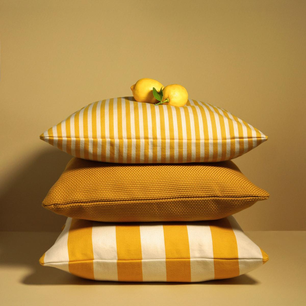 Yellow / Orange Bea Rand Palermo Yellow Cushion Cover Gyllstad – image 2