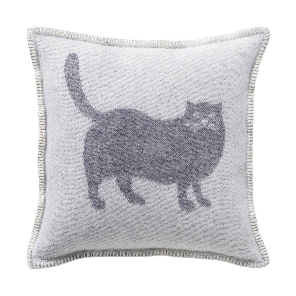 Grey Cat Cushion Cover J. j.textile – image 2