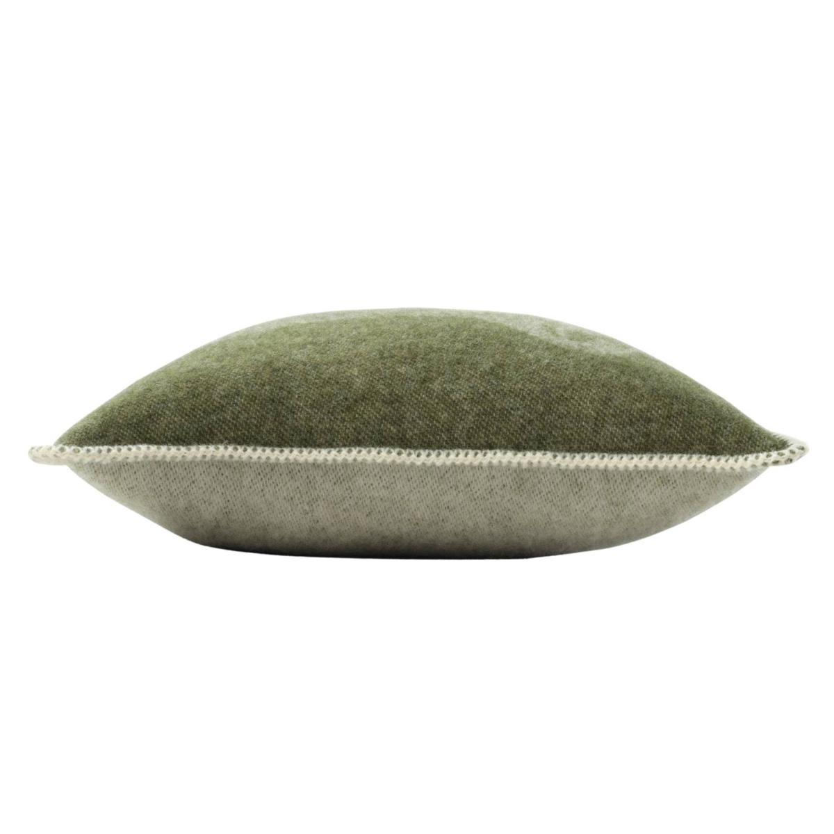 Green / White Mossy Green Dot Sheep Cushion Cover J. j.textile – image 4