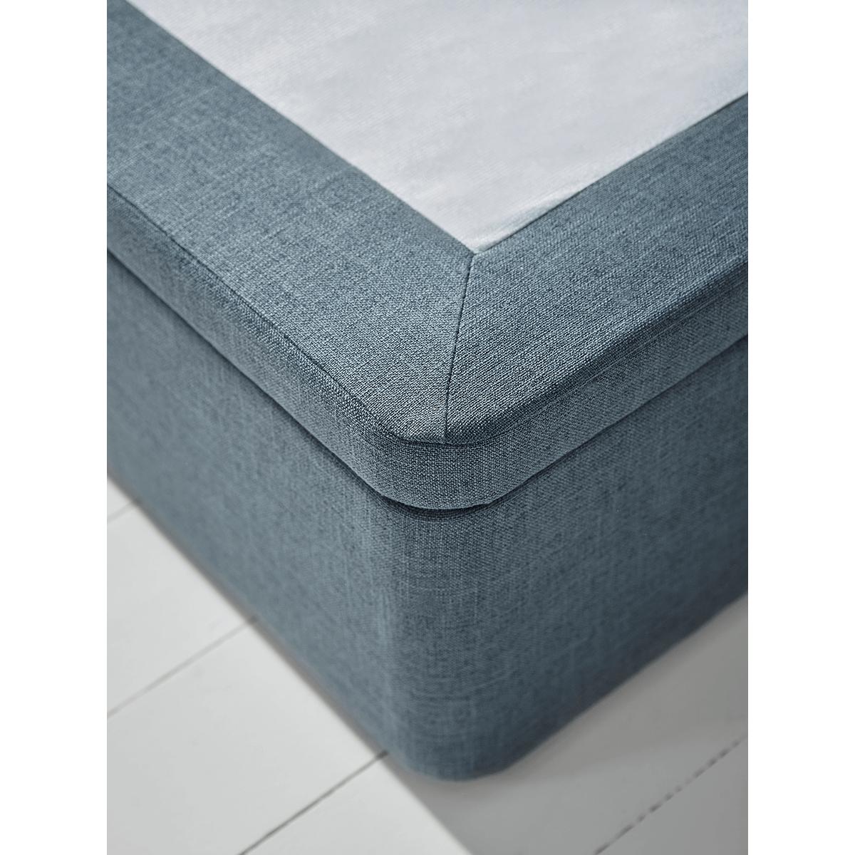 NEW Lina Storage Bed Base - Navy Super King – image 4