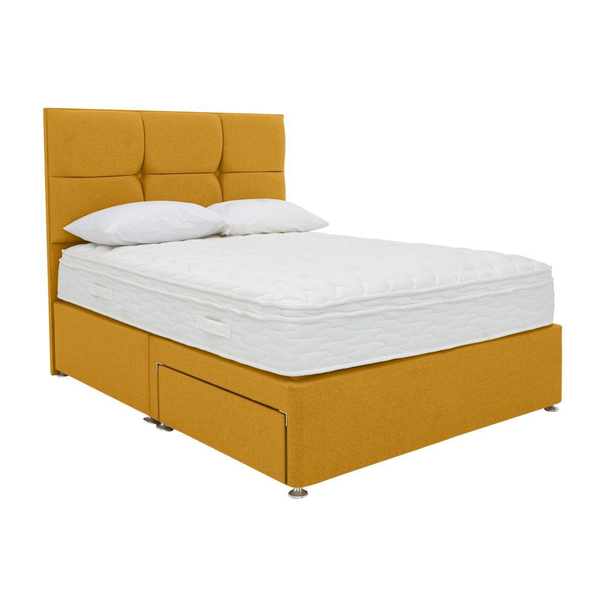 Sleep Story - Hybrid 2500 Divan Set - Super King - Yellow – image 1