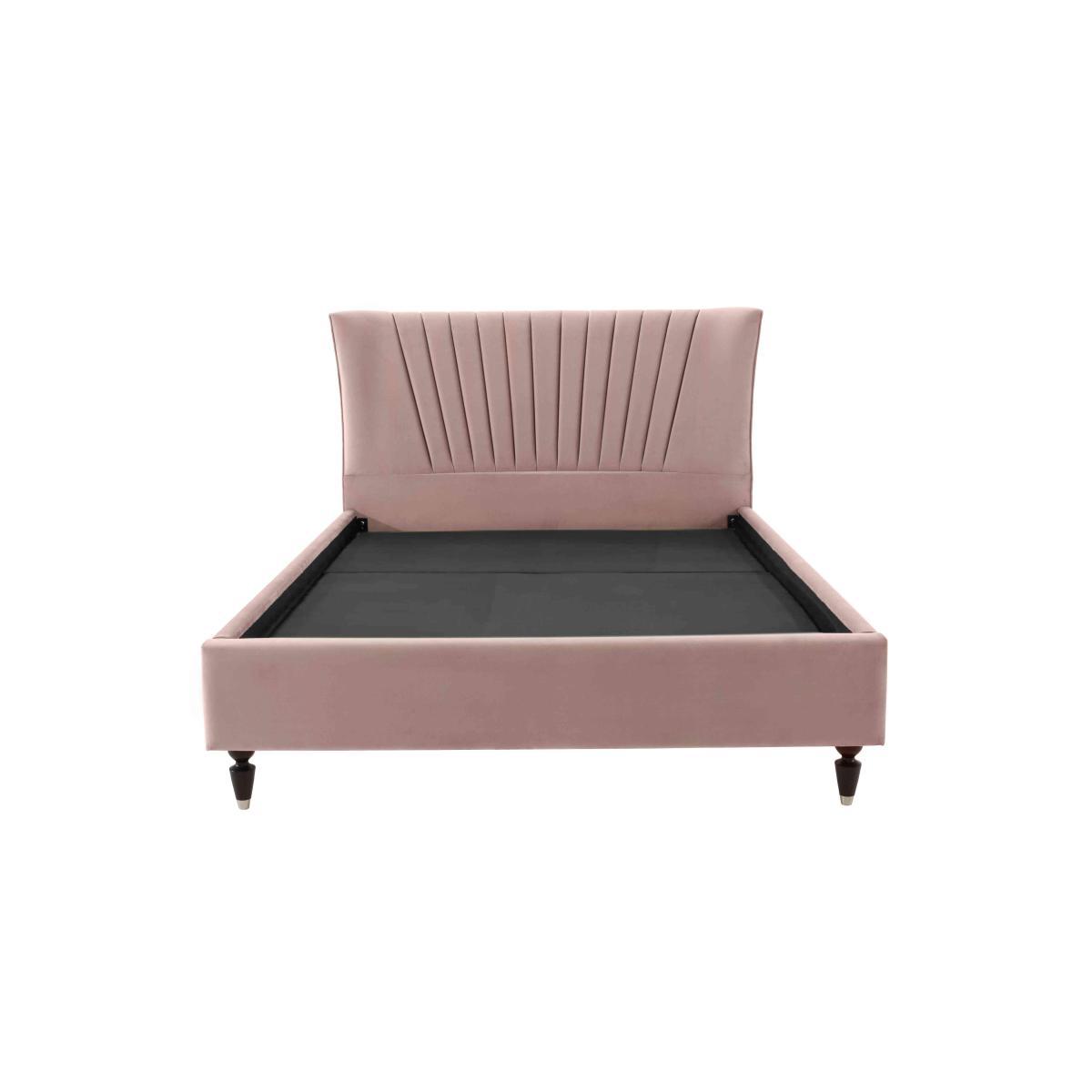 Narla Velvet Bed Frame - Super King – image 5
