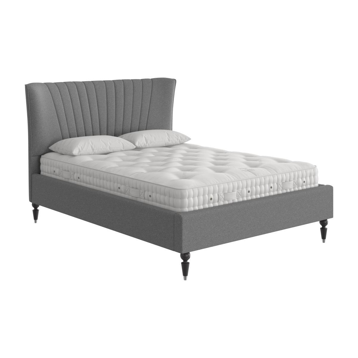 Narla Velvet Bed Frame - Super King – image 1
