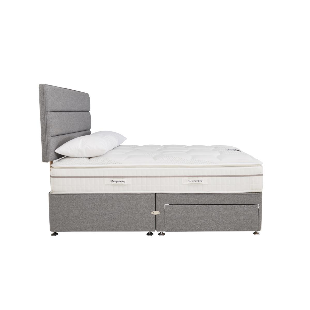 Sleepeezee - Calm 2200 Divan Set - Super King - Grey – image 4