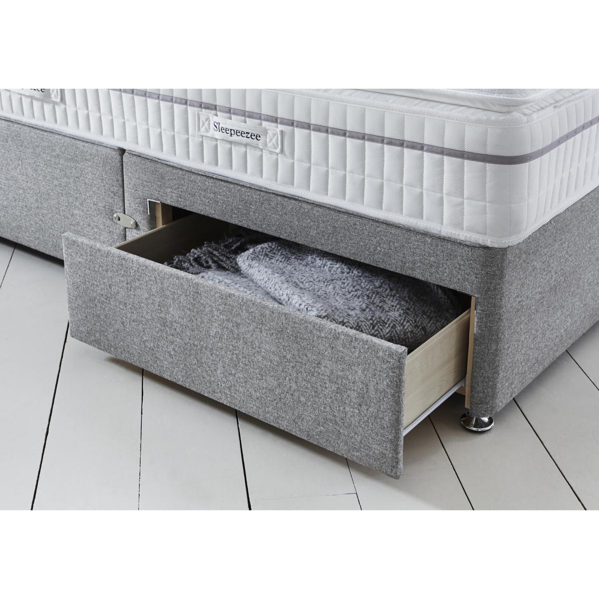 Sleepeezee - Calm 2200 Divan Set - Super King - Grey – image 6