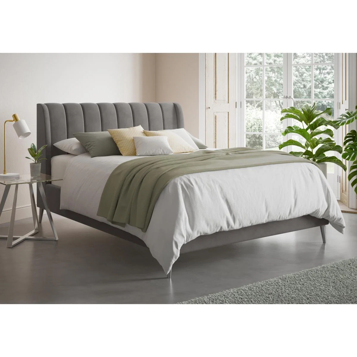 Petal Bed Frame - Super King - Pink – image 2