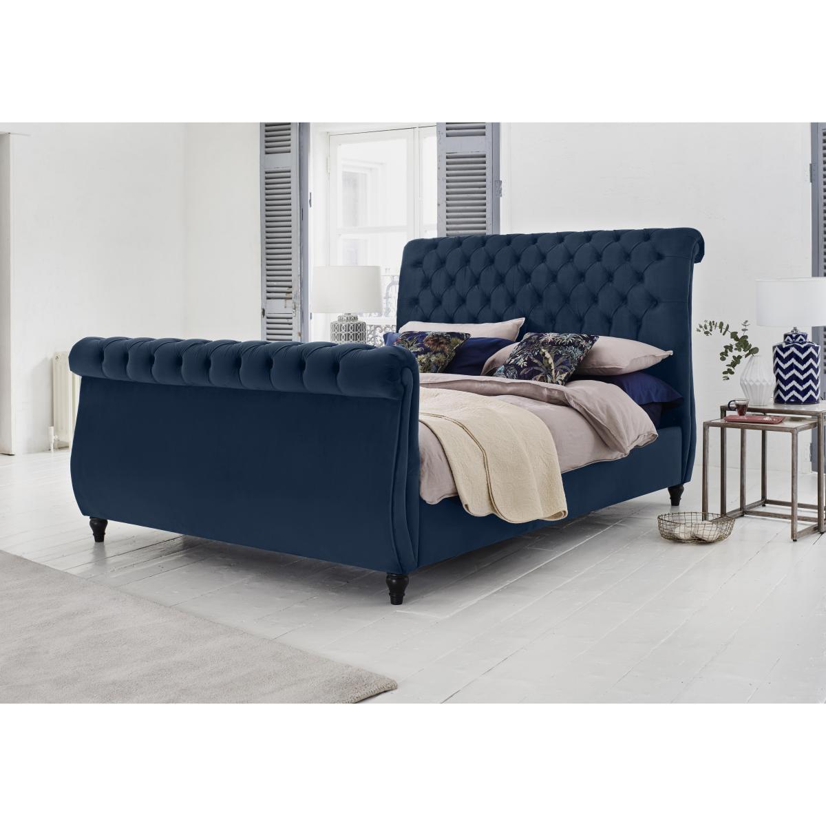 Churchill High Foot End Bed Frame - Super King - Grey – image 2
