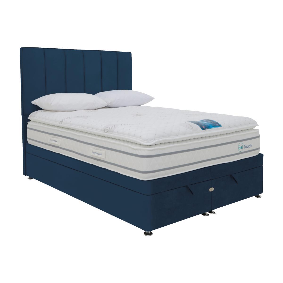 Sleepeezee - GelTouch 5000 End-lift Ottoman Divan Set - Super King
