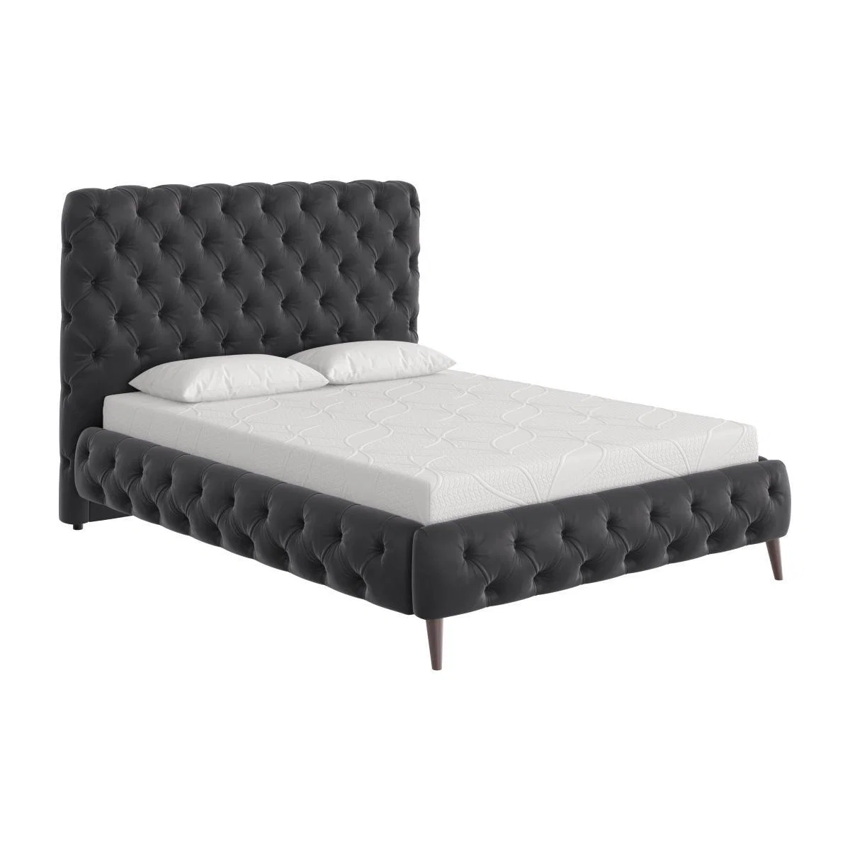 Bluebell Bed Frame - Super King - Black – image 1