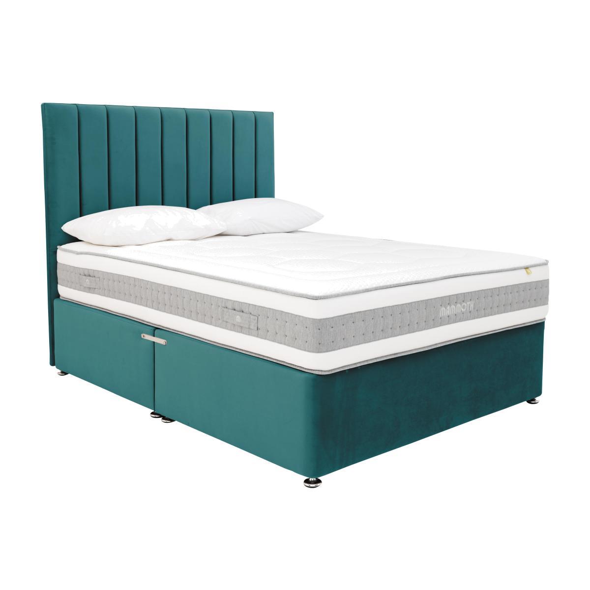 Mammoth - Prestige Plus 290 Divan Set - Super King - Blue – image 1