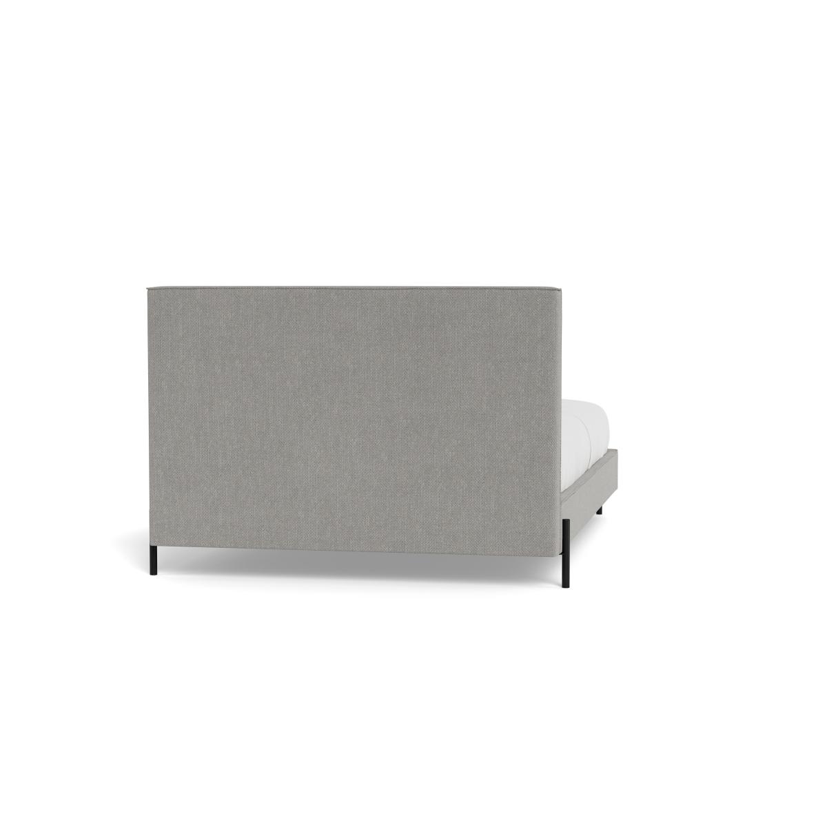 Heal's Tortona Super King Bed Texture Pale Grey Black Feet – image 6