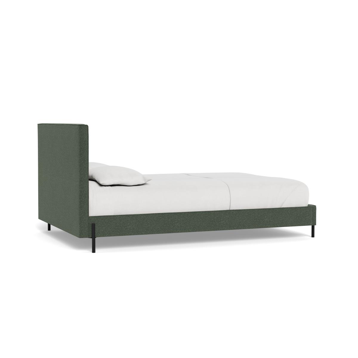 Heal's Tortona Super King Bed Boucle Fern Black Feet – image 5