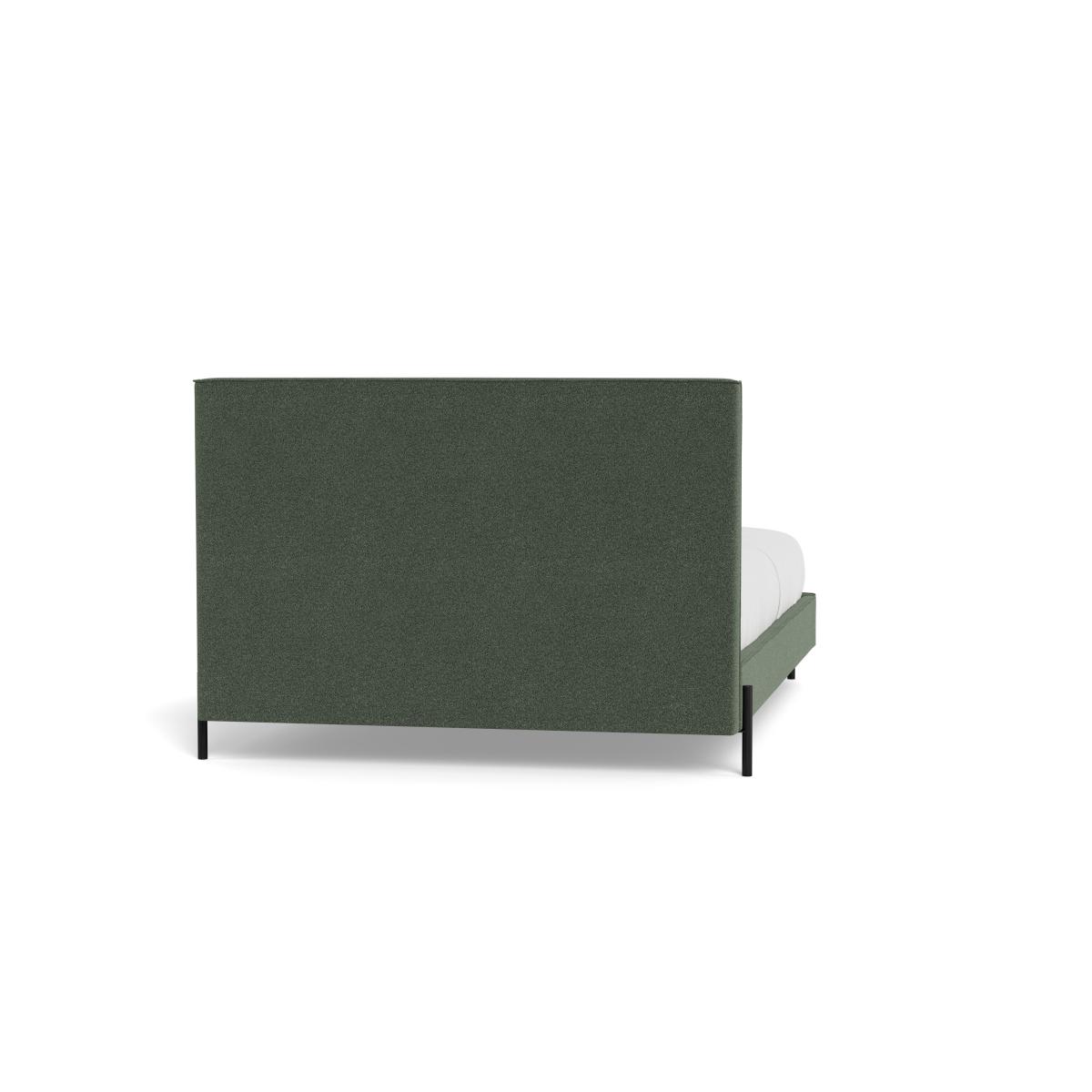 Heal's Tortona Super King Bed Boucle Fern Black Feet – image 6