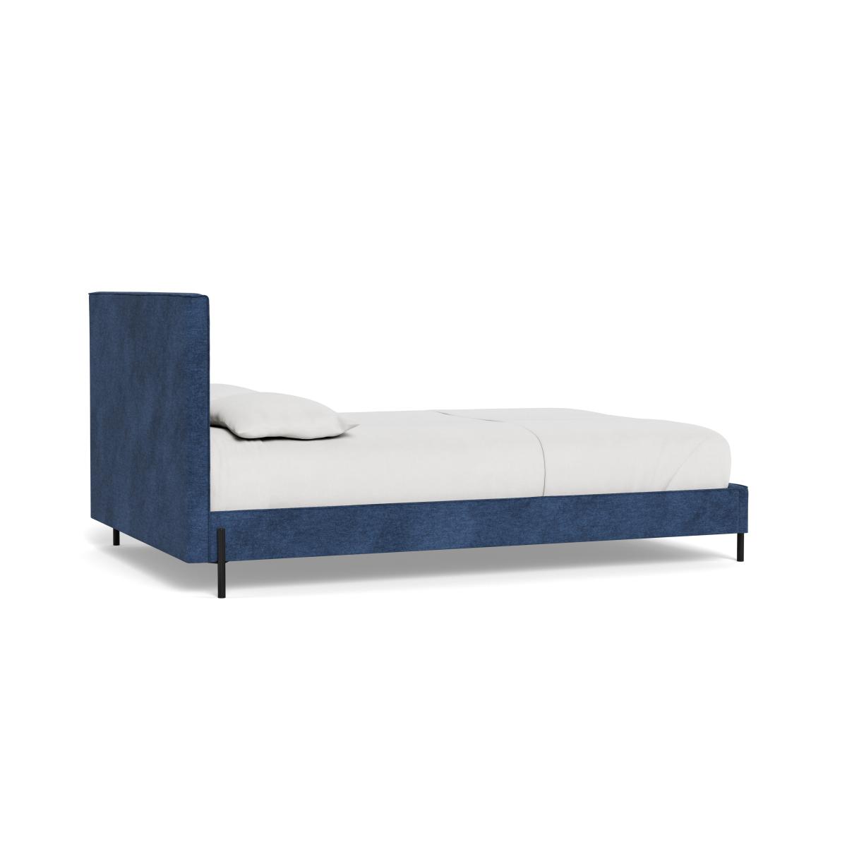 Heal's Tortona Super King Bed Broad Weave Lagoon Black Feet – image 5