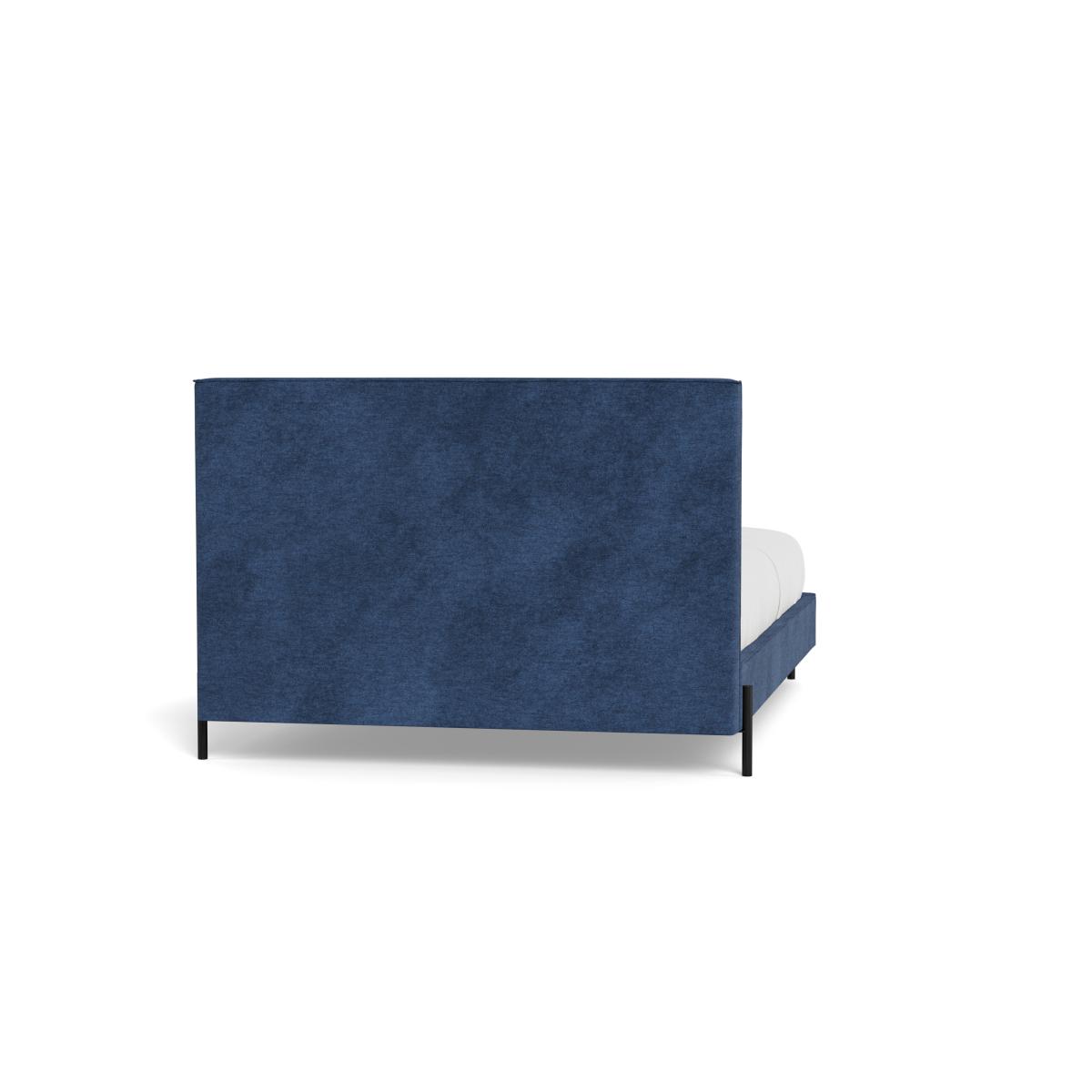Heal's Tortona Super King Bed Broad Weave Lagoon Black Feet – image 6
