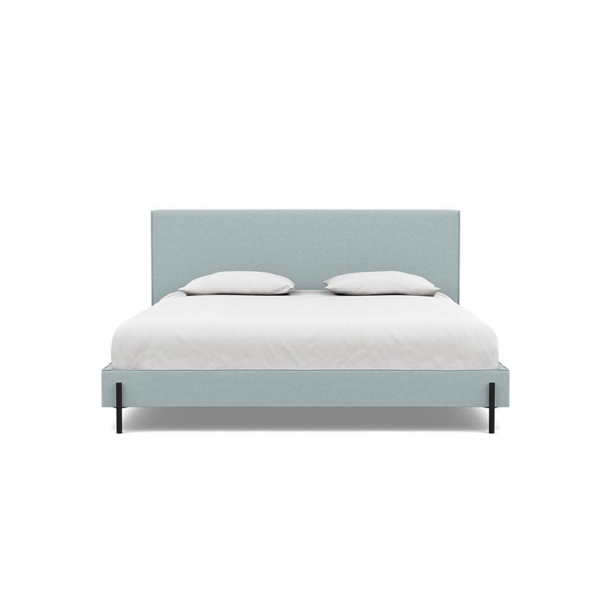 Heal's Tortona Super King Bed Brushed Cotton Mist Black Feet – image 2