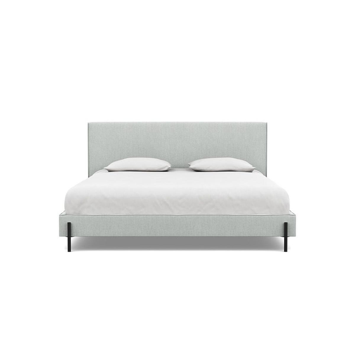 Heal's Tortona Super King Bed Broad Weave Tin Black Feet – image 2