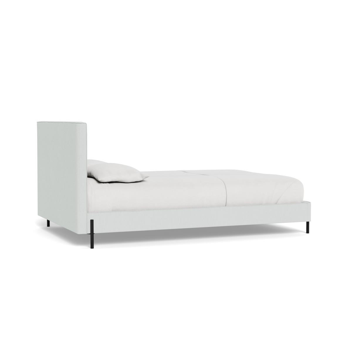 Heal's Tortona Super King Bed Broad Weave Tin Black Feet – image 5