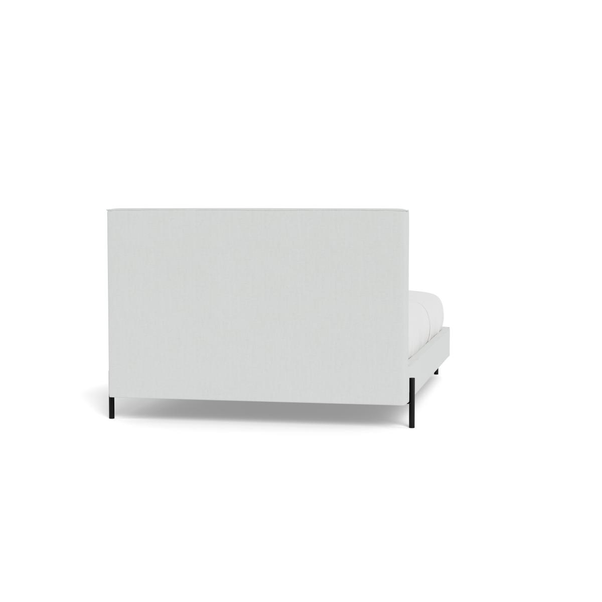 Heal's Tortona Super King Bed Broad Weave Tin Black Feet – image 6