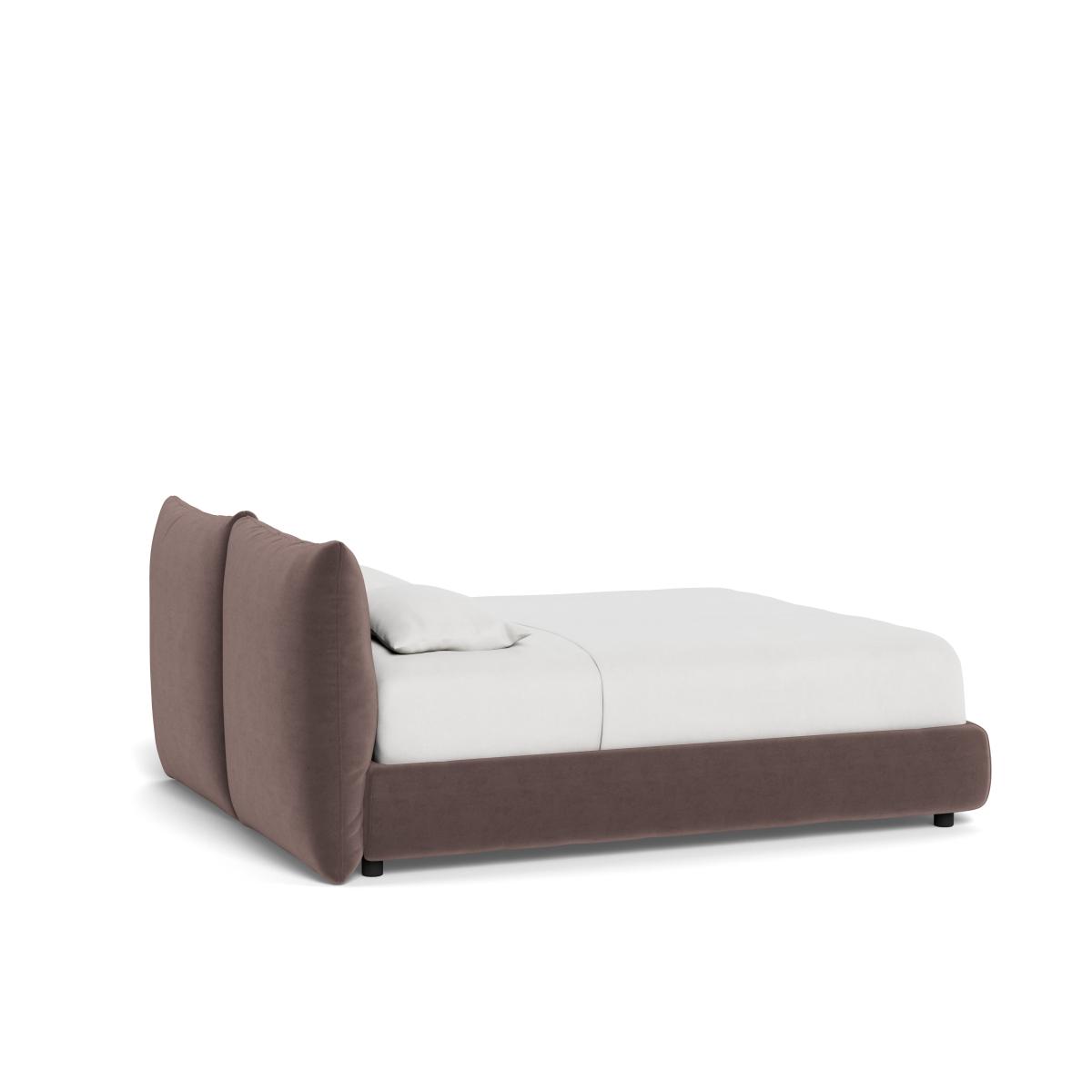 Heal's Pillow Storage Bed Super King Marylebone Velvet Mocha – image 4