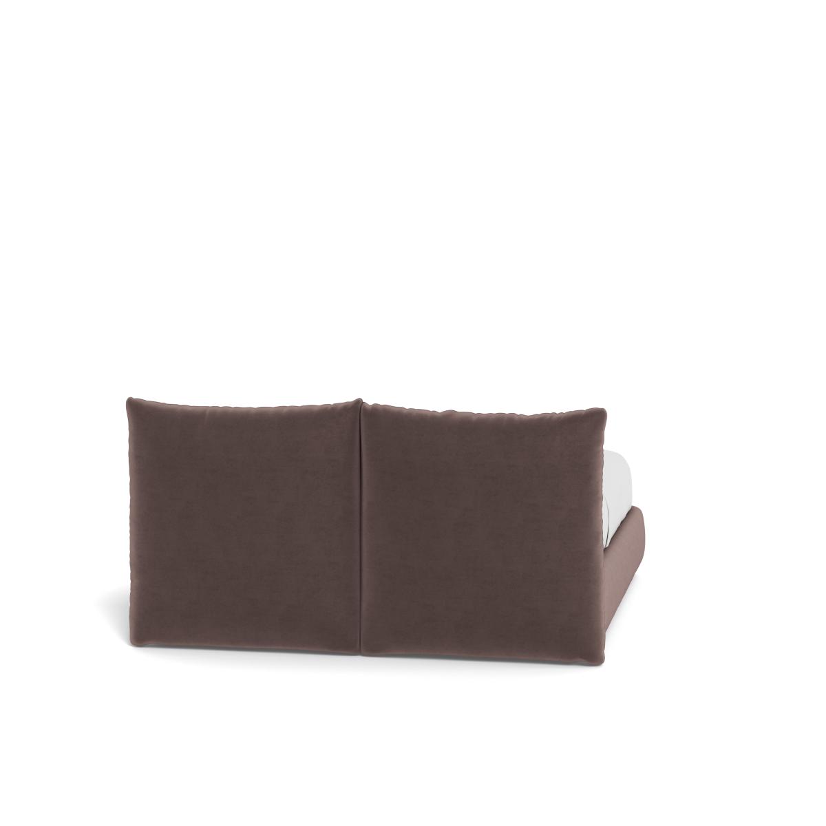 Heal's Pillow Storage Bed Super King Marylebone Velvet Mocha – image 5