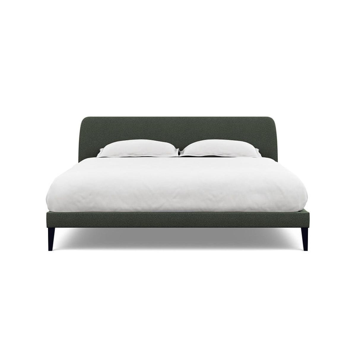 Heal's Wallis Bed Super King Boucle Fern Black Painted Oak Feet – image 2