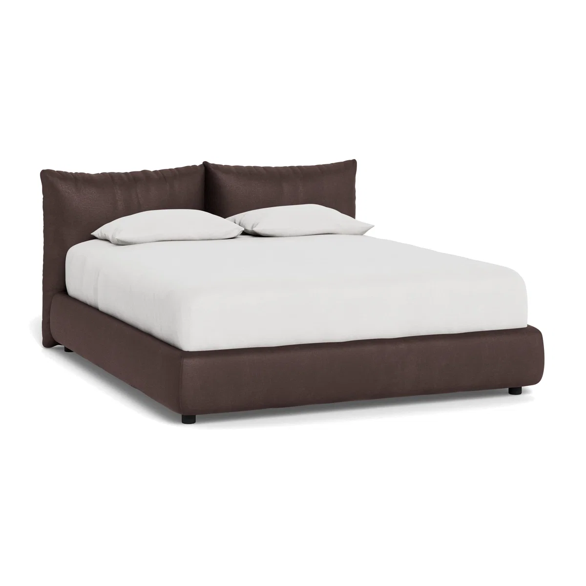 Heal's Pillow Storage Bed Super King Luxury Leather Coco – image 1