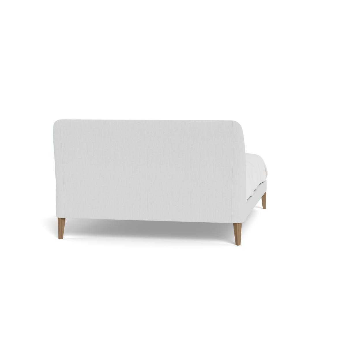Heal's Wallis Bed Super King Capelo Linen Mineral Natural Oak Feet - Heal's UK Bedroom Furniture – image 5
