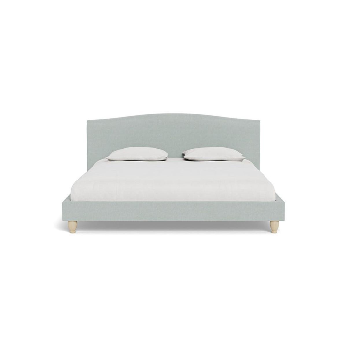 Heal's Devon Super King Bed Brushed Cotton Oat Natural Beech Feet – image 2