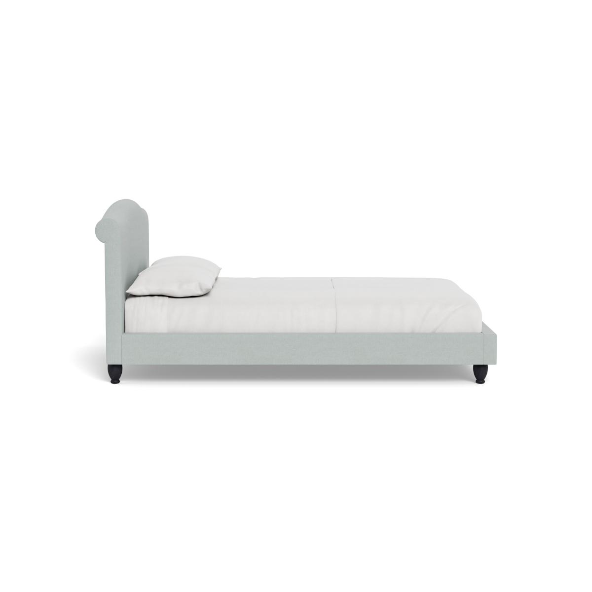 Heal's Devon Super King Bed Brushed Cotton Oat Natural Beech Feet – image 4