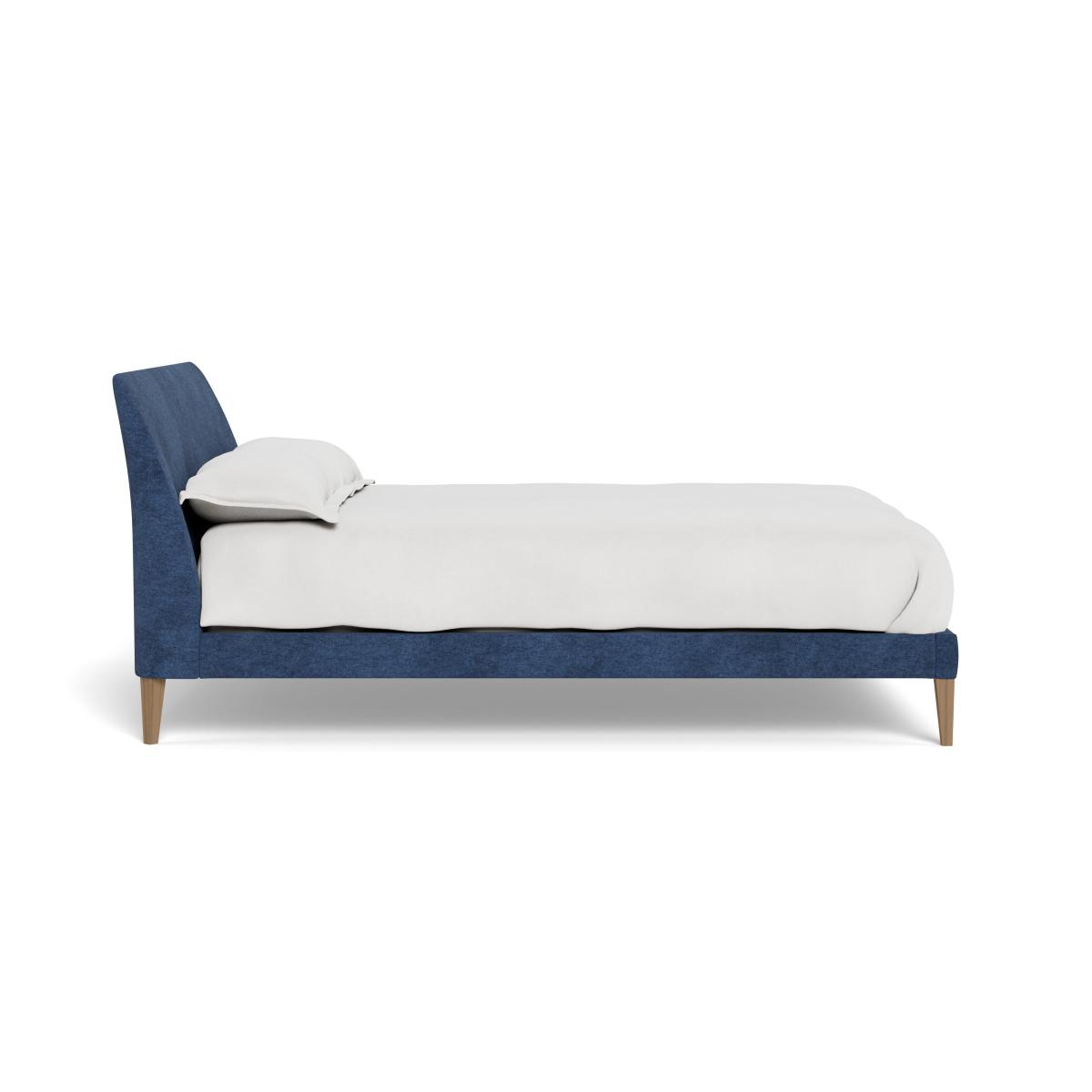 Heal's Wallis Bed Super King Broad Weave Lagoon Natural Feet – image 3
