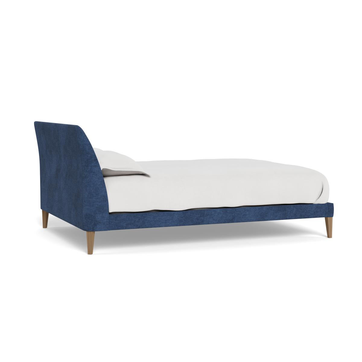 Heal's Wallis Bed Super King Broad Weave Lagoon Natural Feet – image 4