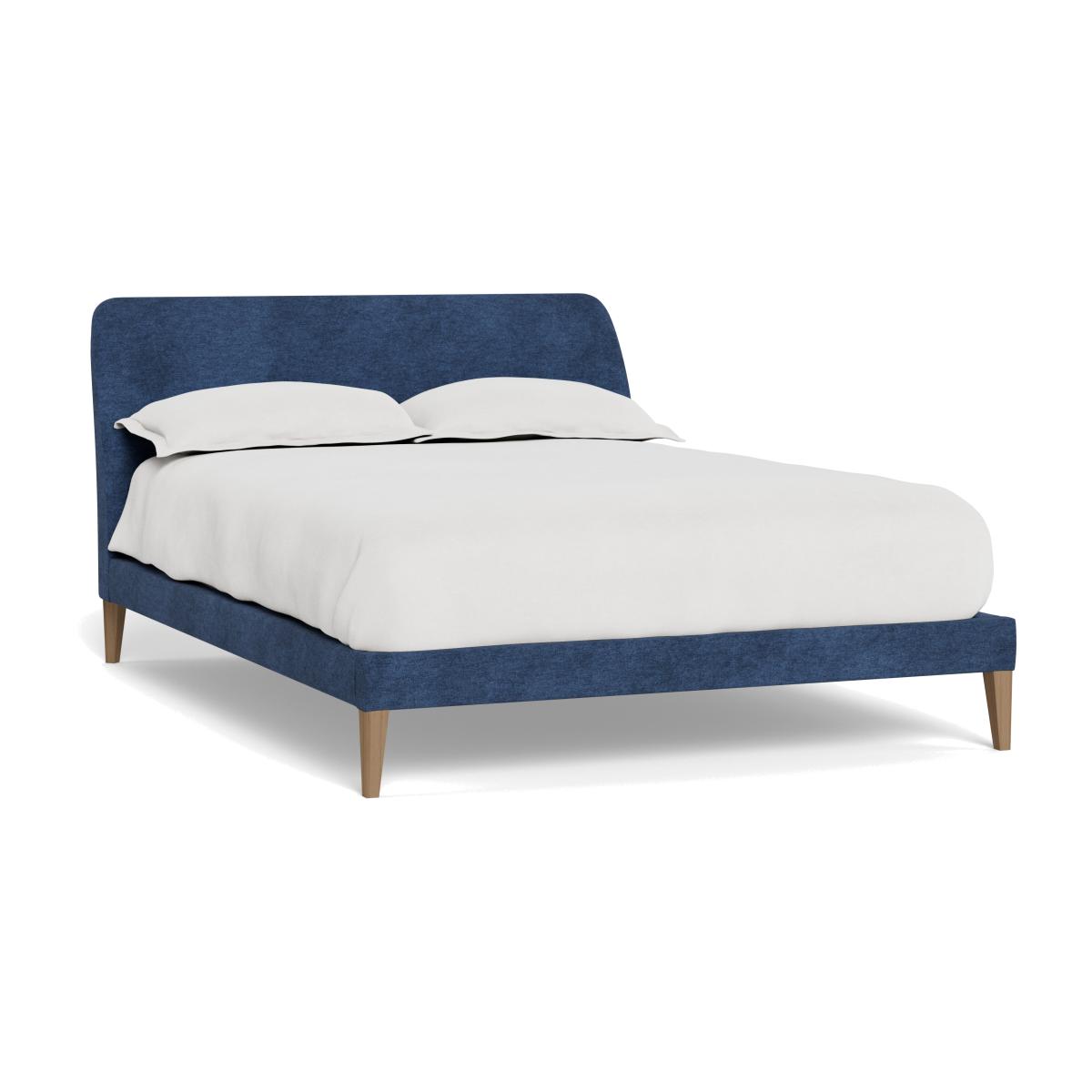 Heal's Wallis Bed Super King Broad Weave Lagoon Natural Feet – image 1
