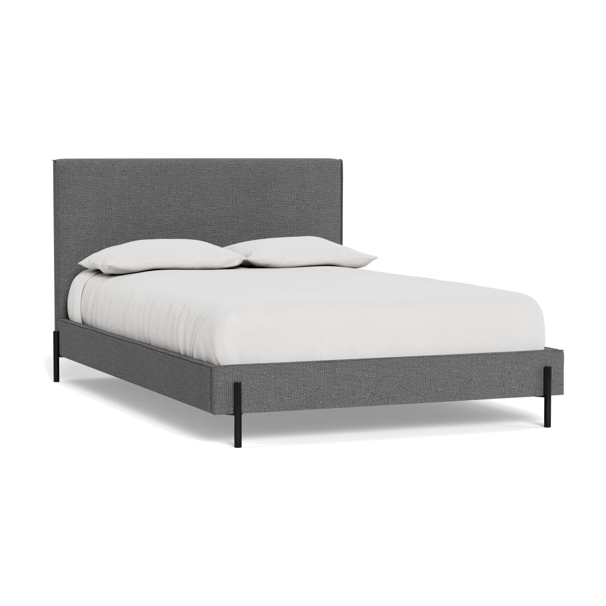 Heal's Tortona Super King Bed Tejo Recycled Noir Black Feet – image 1