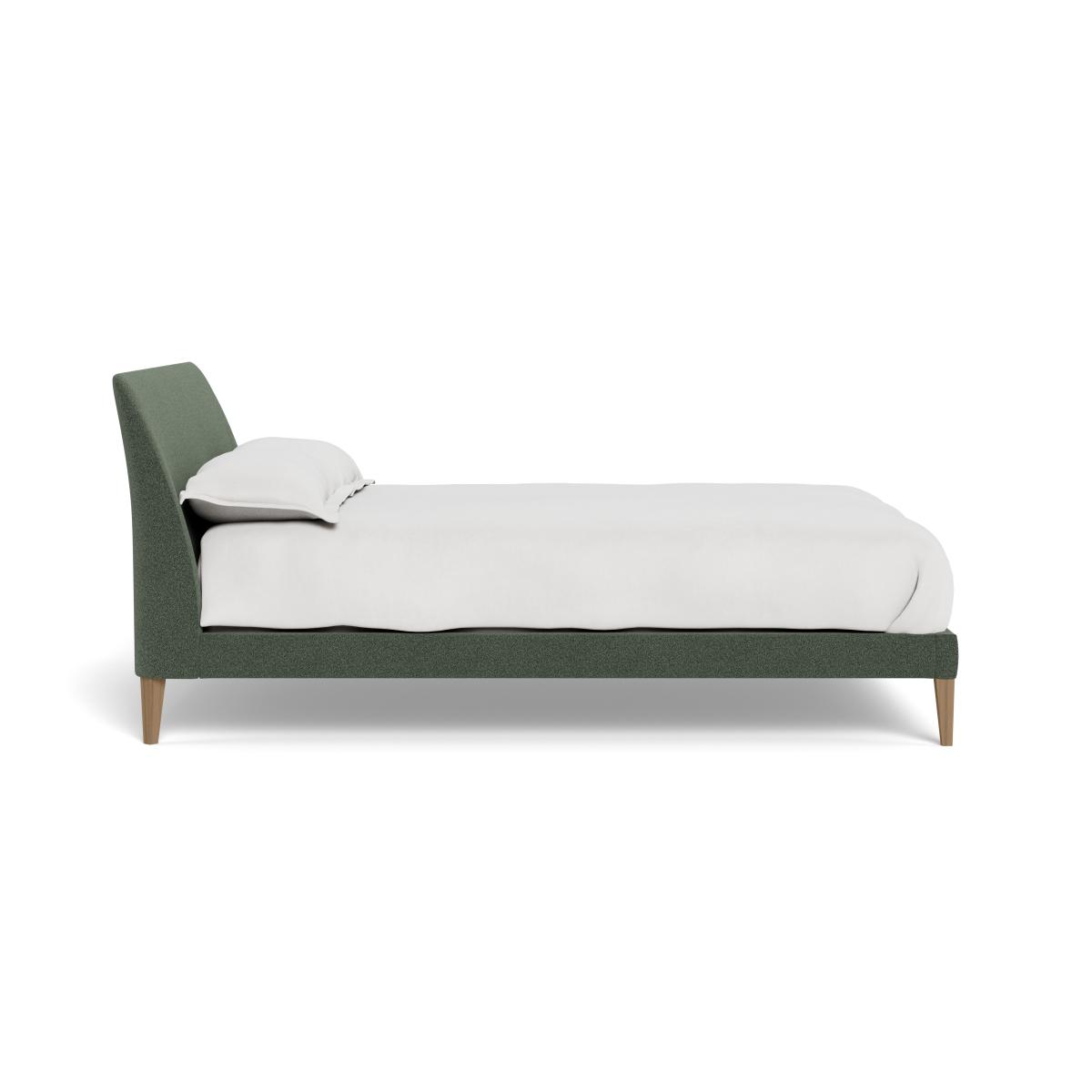 Heal's Wallis Bed Super King Boucle Fern Stained Oak Feet – image 4