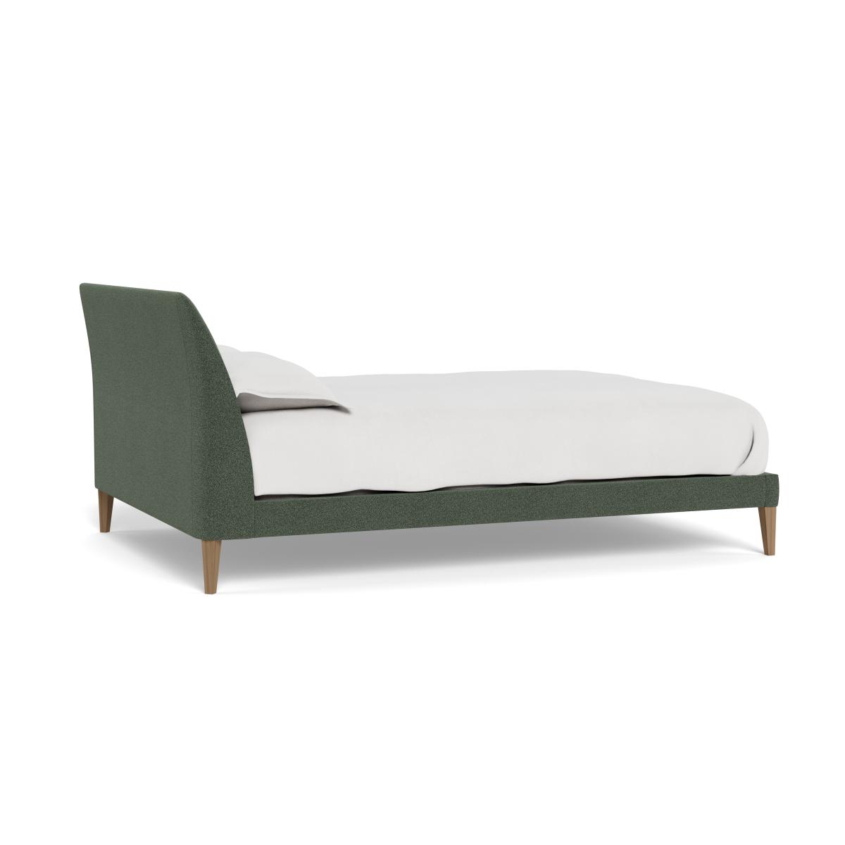 Heal's Wallis Bed Super King Boucle Fern Stained Oak Feet – image 5