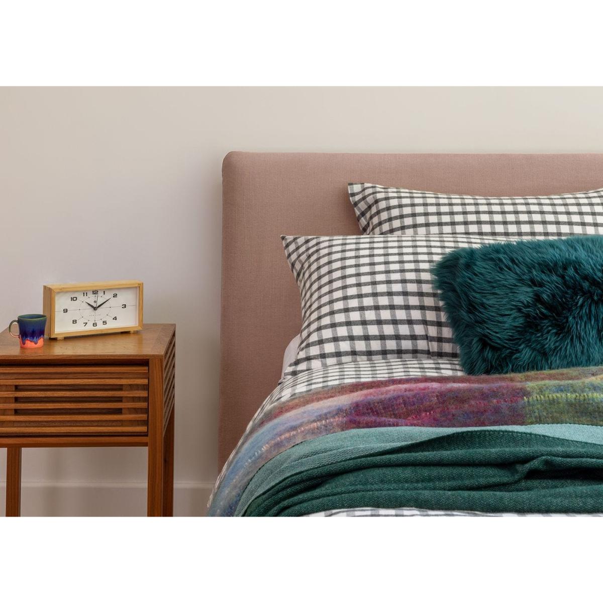 Heal's Organic Recycled Check Black/White Bed Linen Set Super King – image 2