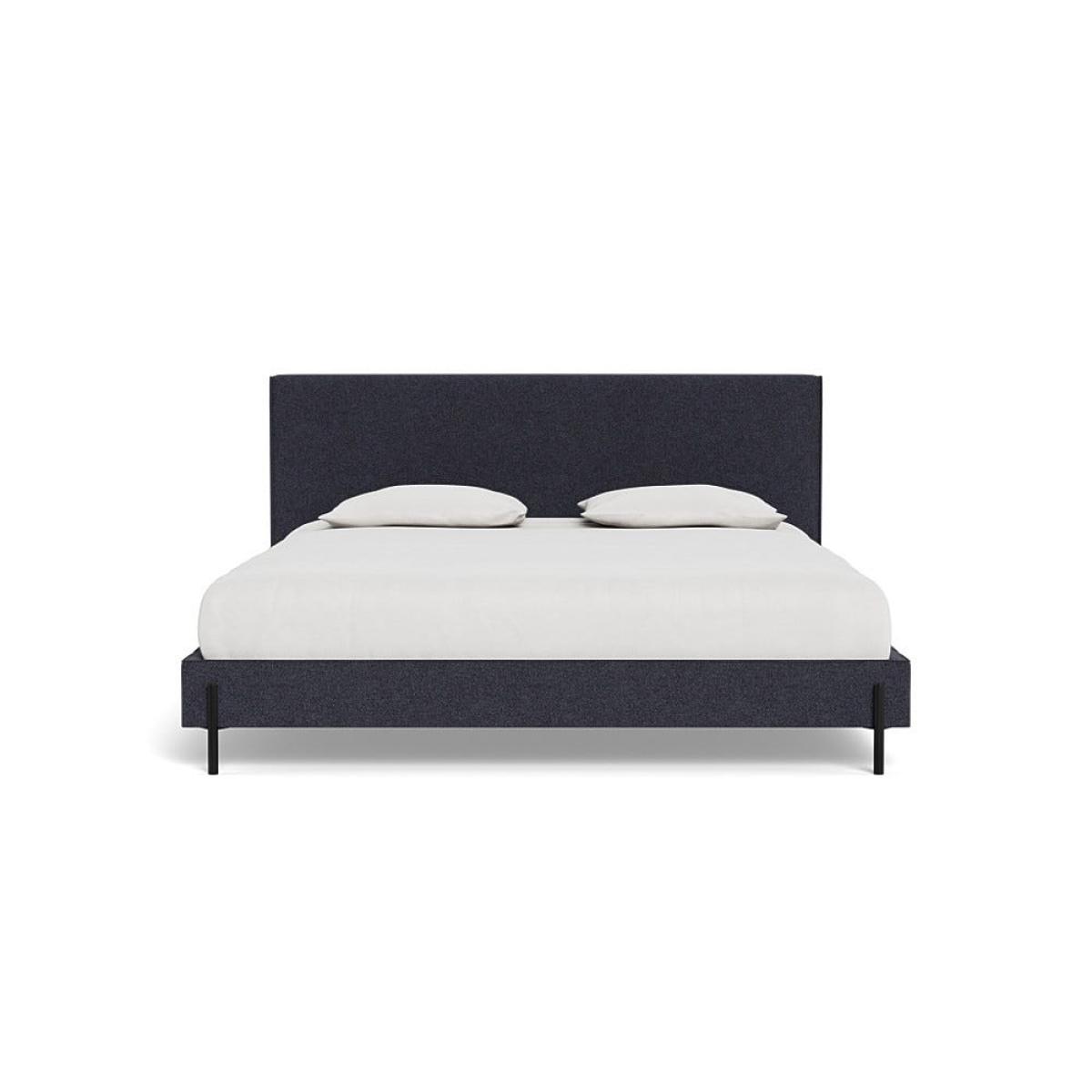 Heal's Tortona Super King Bed Texture Soot Black Feet – image 2