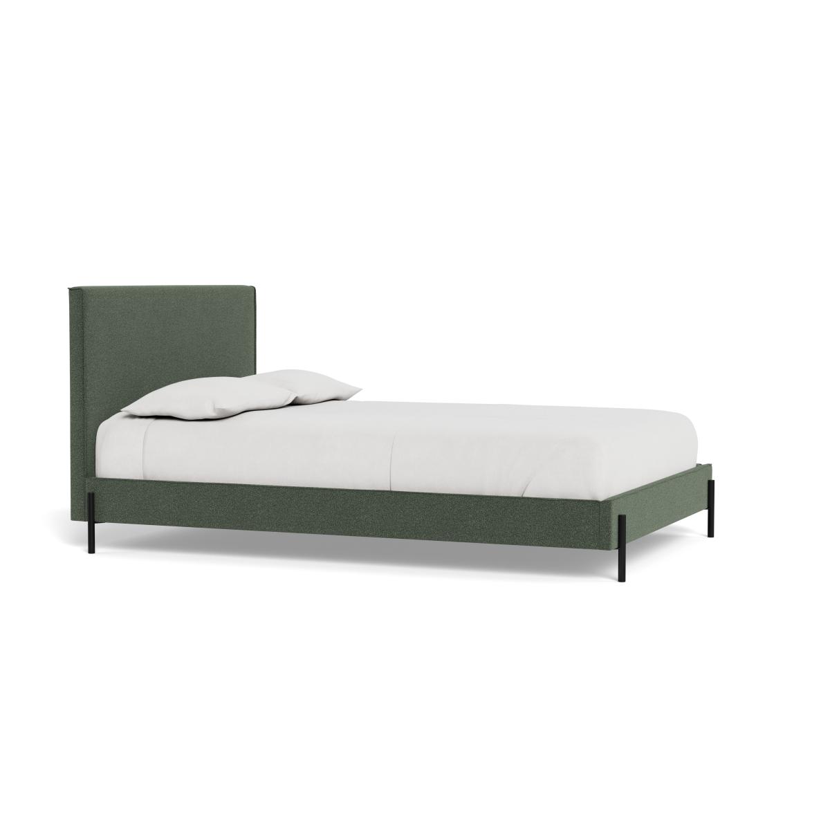 Heal's Tortona Super King Bed Texture Soot Black Feet – image 3