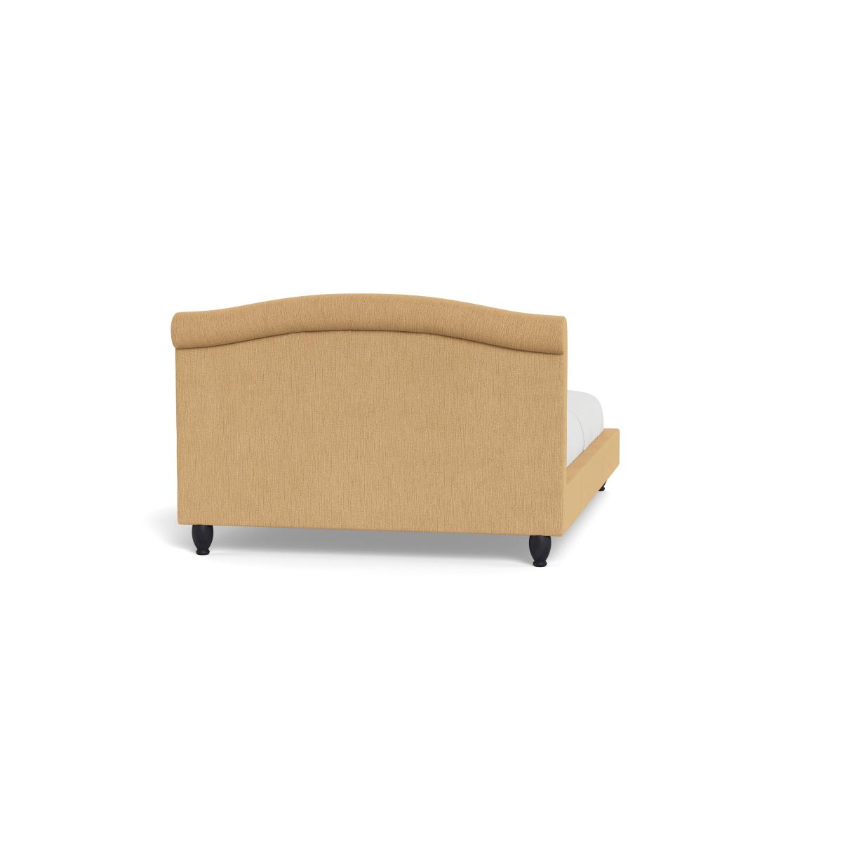 Heal's Devon Super King Bed Smart Linen Mix Sand Natural Beech Feet – image 6