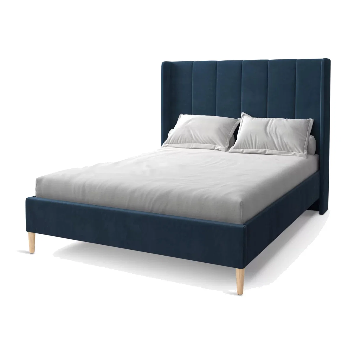 Koti Home Adur Upholstered Bed Frame, Super King Size