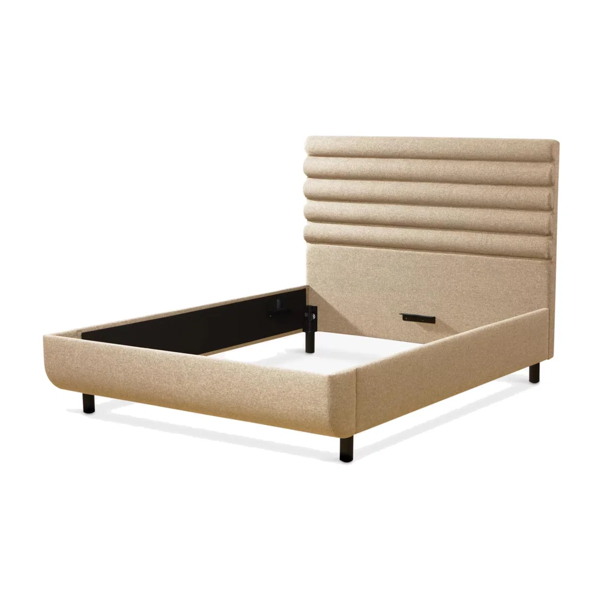 TEMPUR® Arc™ Static Disc Vectra Upholstered Bed Frame, Super King Size – image 1